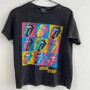 Zara The Rolling Stones tee shirt for girls